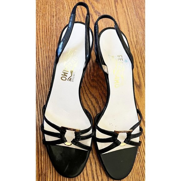 Salvatore Ferragamo Black Heels - Picture 5 of 11